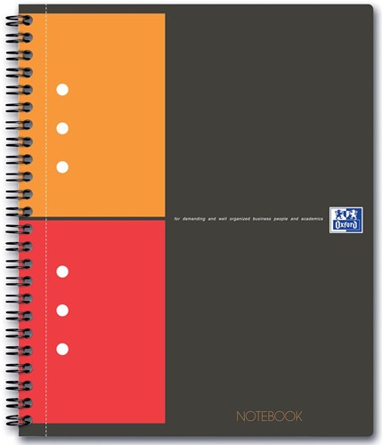 Oxford INTERNATIONAL notebook, 160 pages, ft A5+, quadrillé 5 mm 1 Stuk
