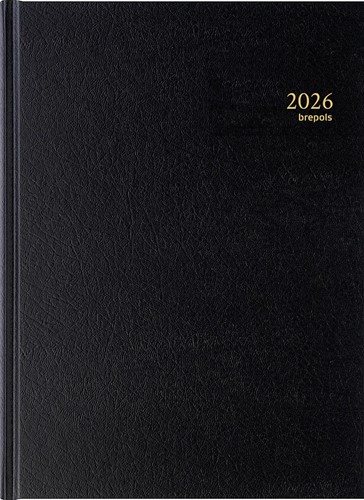 Brepols agenda Bremax 1 Santex, noir, 2026 1 Stuk