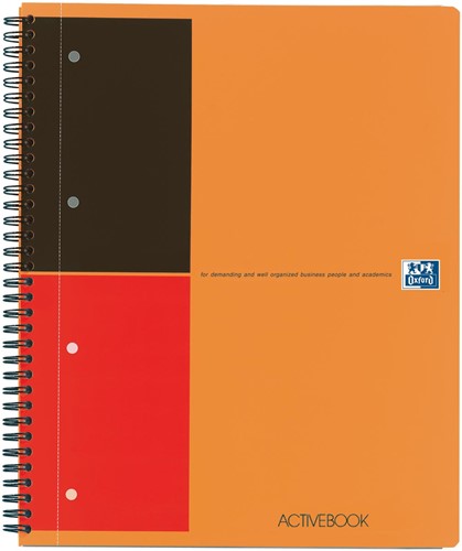Oxford INTERNATIONAL activebook, 160 pages, ft A4+, ligné 1 Stuk