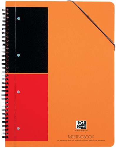 Oxford INTERNATIONAL Meetingbook, 160 pages, ft A4+, ligné 1 Stuk