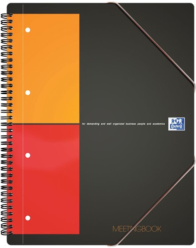 Oxford INTERNATIONAL Meetingbook, 160 pages, ft A5+, quadrillé 5 mm