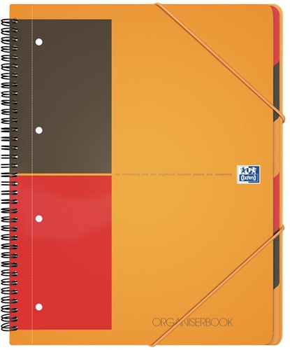 Oxford INTERNATIONAL organiserbook, 160 bladzijden, ft A4+, gelijnd 1 Stuk