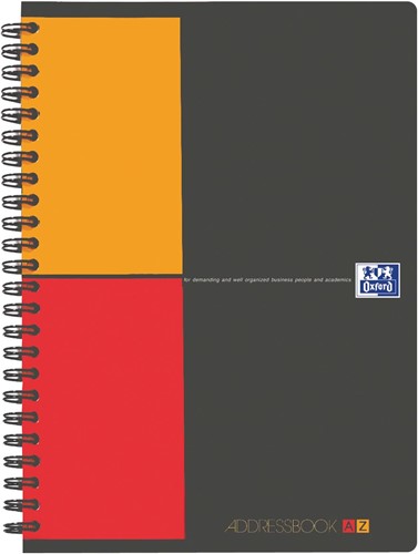Oxford INTERNATIONAL Addressbook, ft A5, 144 bladzijden 1 Stuk