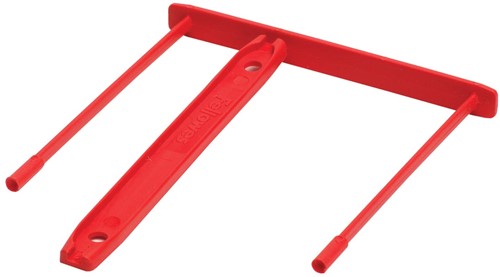 Bankers Box relieur, rouge, boîte de 100 pièces