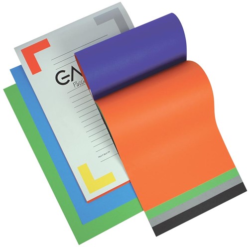 Gallery gekleurd tekenpapier Multicolor, 120 g, ft 21 x 29,7 cm, A4, blok van 20 vel