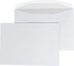 Gallery enveloppen ft 156 x 220 mm, stripsluiting, binnenzijde grijs, doos van 500 stuks