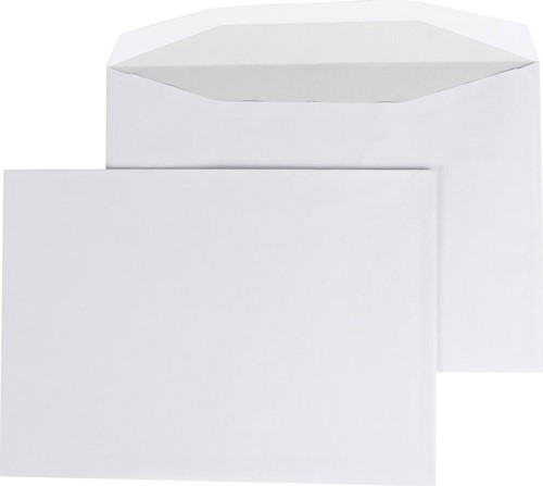 Gallery enveloppes, ft 156 x 220 mm, bande adhésive, sans fenêtre