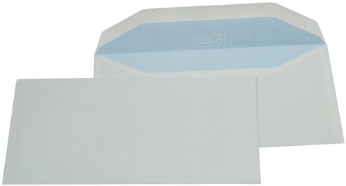 Gallery enveloppes, ft 114 x 229 mm, gommée, sans fenêtre