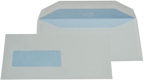 Gallery enveloppes ft 114 x 229 mm gommée, fenêtre à gauche (ft 40 x 110 mm)