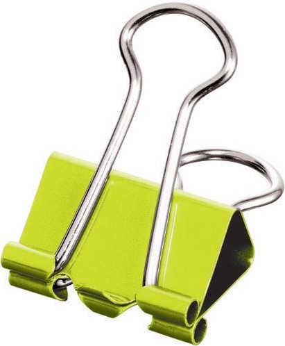 Maped clip foldback taille petite, 19 mm, boîte distributrice de 10 pièces, noir ou assorti