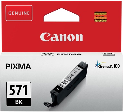 Canon inktcartridge CLI-571Z, 398 foto's, OEM 0385C001, zwart 1 Stuk