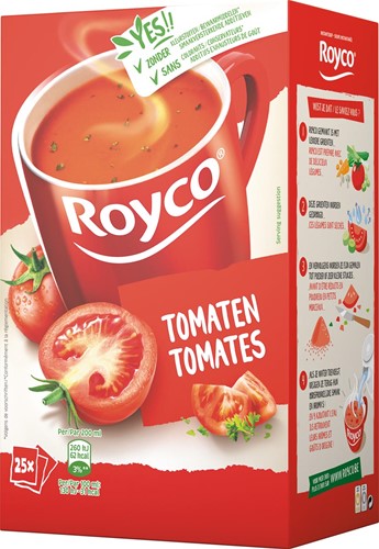 Royco Minute Soup tomates, paquet de 25 sachets