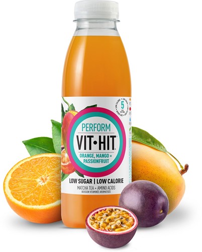 Vit Hit vitaminedrank Perform, flesje van 50 cl, pak van 12 stuks
