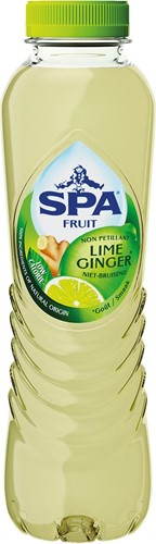 Spa Fruit Still lime-ginger, bouteille de 40 cl, paquet de 24 pièces