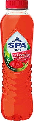 Spa Fruit Still Strawberry-watermelon, bouteille de 40 cl, paquet de 24 pièces
