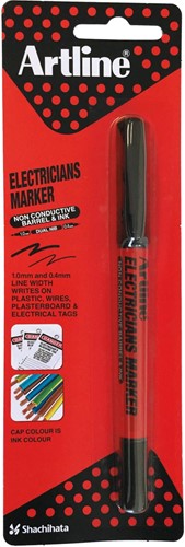 Artline marqueur Electricians, noir