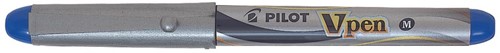 Pilot vulpen V-Pen Silver blauw
