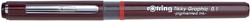 Rotring fineliner Tikky Graphic 0,1 mm 1 Stuk