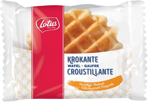 Lotus gaufres croustillantes, paquet de 120 pièces