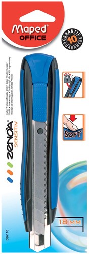 Maped cutter Zenoa Sensitiv, lame de 18 mm
