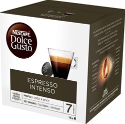 Nescafé Dolce Gusto koffiecapsules, Espresso Intenso, pak van 16 stuks