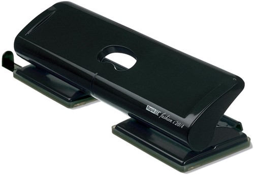 Rapid perforateur 4 trous, 20 feuilles, noir 1 Stuk