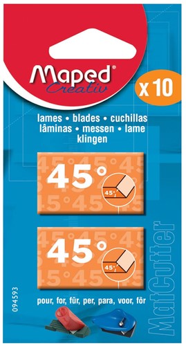 MatCutter 45° vervangmesjes