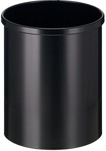 Eko poubelle en métal, contenu 15 L, noir 1 Stuk