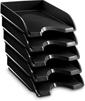 CepPro GreenSpeed brievenbakje, voor ft A4, zwart-2