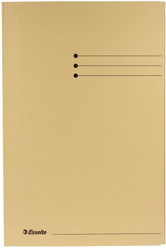 Esselte chemise de classement chamois, ft folio 1 Stuk