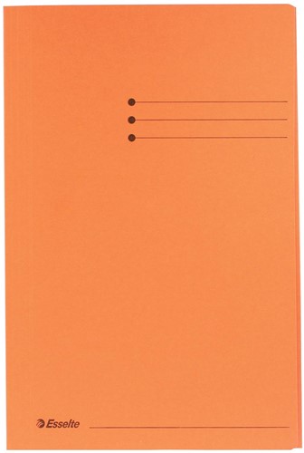 Esselte dossiermap oranje, ft folio 1 Stuk