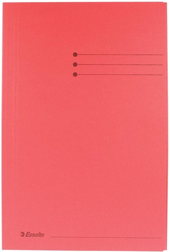 Esselte dossiermap rood, ft folio 1 Stuk