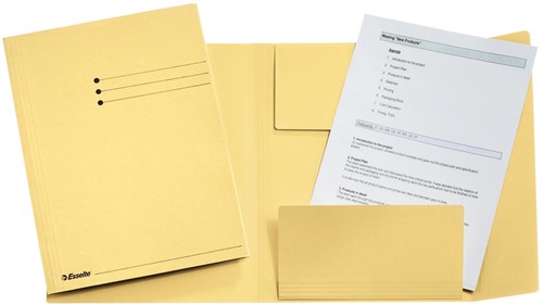 Esselte chemise de classement, jaune, ft A4 1 Stuk