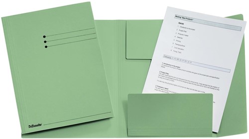 Esselte dossiermap groen, ft A4