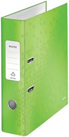 Leitz WOW ordner groen, rug van 8,0 cm