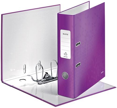 Leitz WOW classeur à levier, violet, dos de 8,5 cm 1 Stuk-2