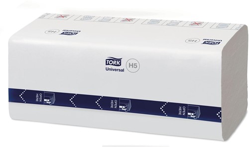 Tork Peakserve Continue essuie-mains, 1-plis, H5 Universal, blanc, paquet de 12 pièces 410 Vel