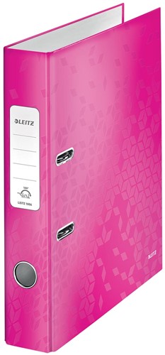Leitz WOW ordner roze, rug van 5,2 cm 1 Stuk