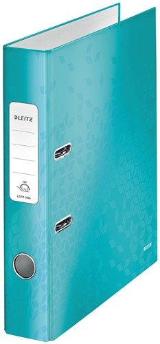Leitz WOW ordner ijsblauw, rug van 5 cm 1 Stuk