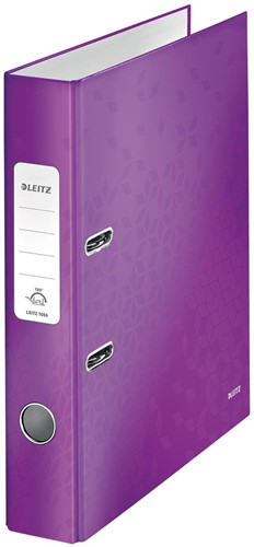 Leitz WOW classeur à levier, violet, dos de 5 cm 1 Stuk