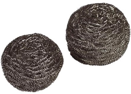Vileda éponge abrasif en inox, 40 g