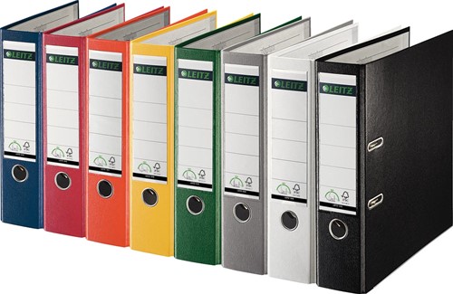 Leitz 180° ordner, A4, uit PP, rug van 8 cm, geel 1 Stuk-2