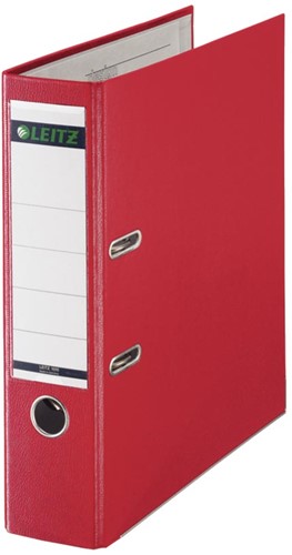 Leitz 180° ordner, A4, uit PP, rug van 8 cm, rood 1 Stuk