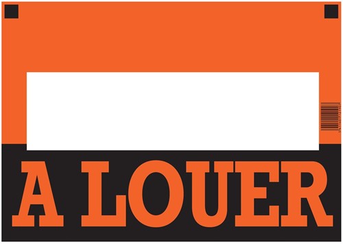 Affiche A louer, paquet de 10 pièces
