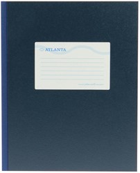 Atlanta by Jalema registre quarto large 128 pages, bleu 1 Stuk