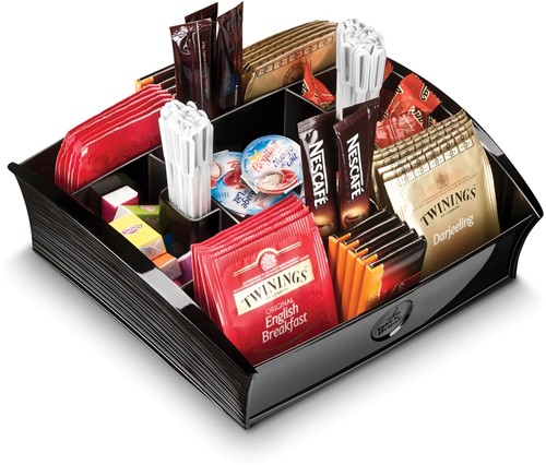 Take A Break by CEP plateau distributeur, ft 20,5 x 21,6 x 6,8 cm, noir