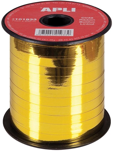 Apli sierlint 7 mm x 250 m, goud