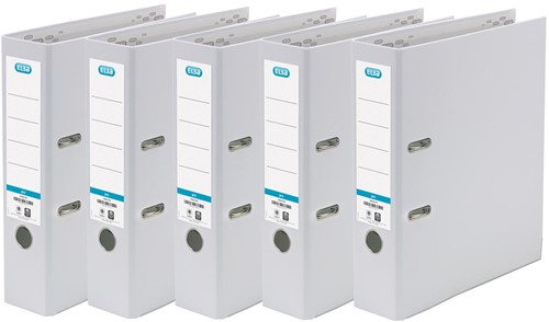 Elba ordner Smart Pro, rug van 8 cm, pak van 5 stuks, wit