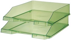 Han bac à courrier C4 vert transparent
