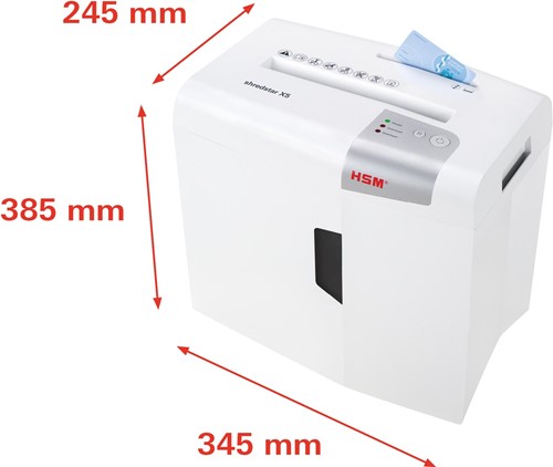 HSM shredstar X5 papiervernietiger, 4,5 x 30 mm 1 Stuk-3